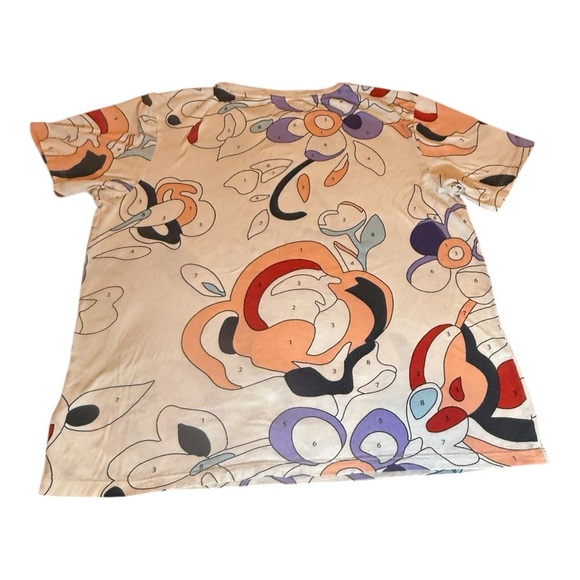 Adidas & Rita Ora Collab “Color Paint” multi-colored tshirt, size small - Picture 3 of 8